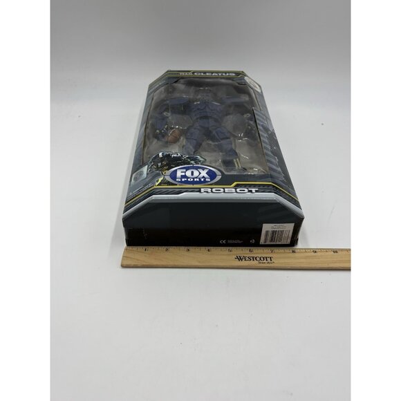 Team Cleatus 10” Fox Sports Robot Navy Football NCAA Unopened Official Licensed - Picture 11 of 11